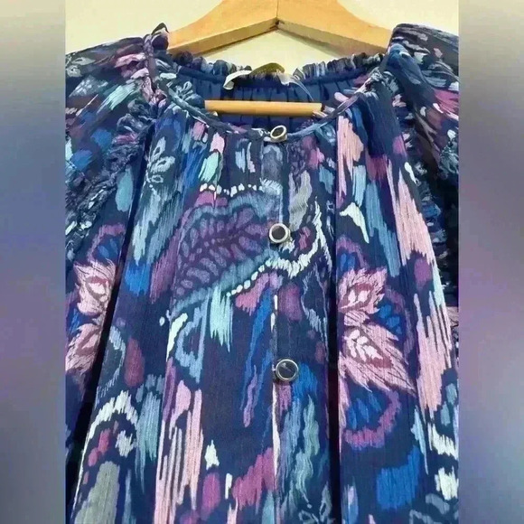 RAMY BROOK - Lola Printed Crew Neck Blouse - Picture 8 of 10